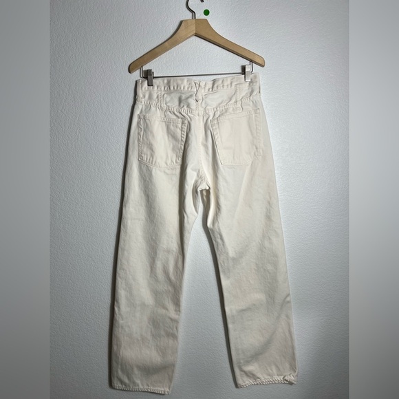 Jcrew Point Sur loose straight jean in white 29 - Picture 3 of 9
